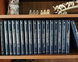 A complete set of The Agatha Christie Mystery Collection published by Bantam Books July 1987 continued