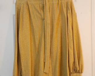 MORE Gold Lamé! Teddi of California vintage clothing including dresses, c. 1950's to 1990's, homemade and designer!