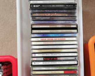 Music CDs including: