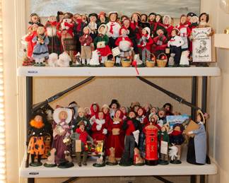 The Byers Choice Carolers that are offered in this sale, we have MANY!