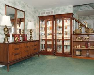 Vignette showing some of the fabulous furniture and accessories offered for sale this weekend!