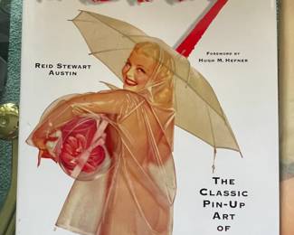 Book, "The Classic Pin-Up Art of George Petty" by Reid Stewart Austin, forward by Hugh M. Hefner - we have several books on pin-up art and vintage 1940's/1950's pin-up art for sale!
