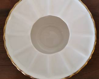 Top down view of warming stand, Royal Albert Old Country Roses Teapot with warming stand