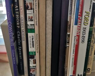 Collection of car books including: