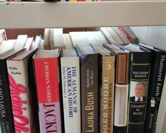 Historical and political books including