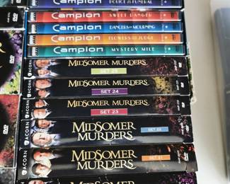 Thousands of DVD's including: Midsomer Murders