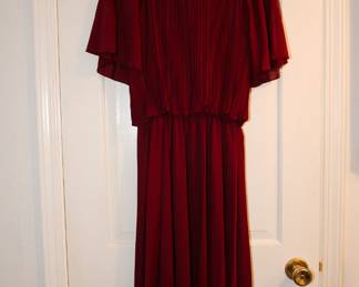 Vintage clothing including dresses, c. 1950's to 1990's, homemade and designer!