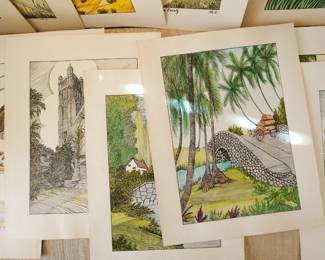 Vintage original art