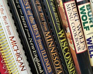 Cookbooks: Best of the Best from Michigan, Best of the Best from New England, Best of the Best from Illinois, Best of the Best from Minnesota, Best of the Best from Wisconsin