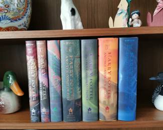 Harry Potter book series: books one through five