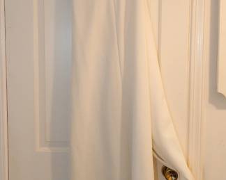 White palazzo pants! We have a lot of vintage clothing including dresses, c. 1950's to 1990's, homemade and designer!
