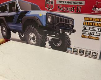 REDCAT RACING GEN8 1/10 4WD SCOUT II SCALE CRAWLER, BLUE