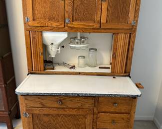 Mint condition restored Hoosier cabinet
