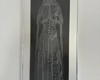 Rubbings from cathedral in England