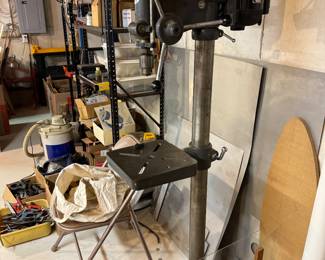 Floor stand drill press