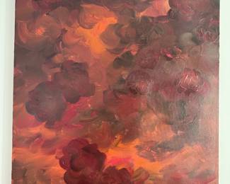 “China Rose” by Kitty Conroy “21x30”