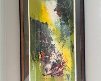 HOI LEBADANG signed serigraph