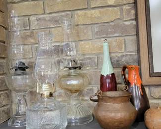 Vintage Oil lamps