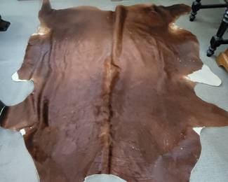 Genuine cowhide rug
