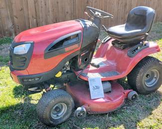 Craftsman riding lawnmower