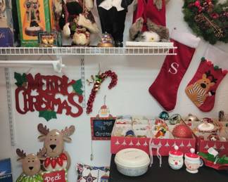 TONS of Christmas decor!