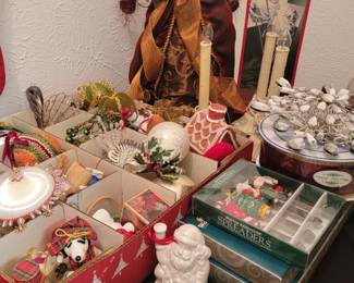 TONS of Christmas decor!