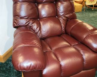 La-z-boy leather recliner