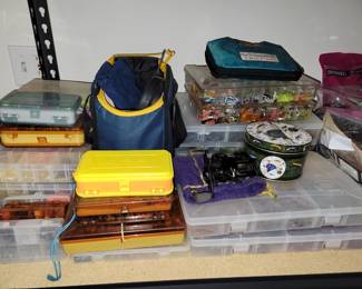Boxes of lures