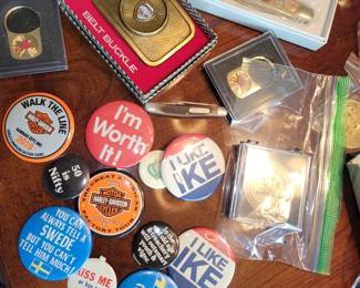 Collectible buttons