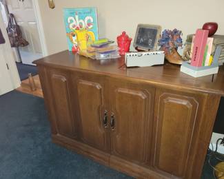 Sewing machine & cabinet