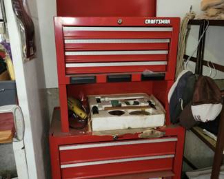 Craftsman 2 piece tool chest