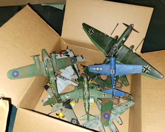 Vintage toy planes