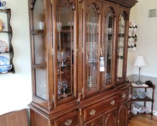 Large china cabinet