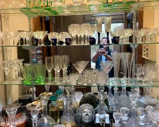 Huge amount of glass