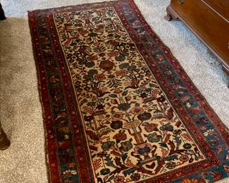 Antique rug hand made