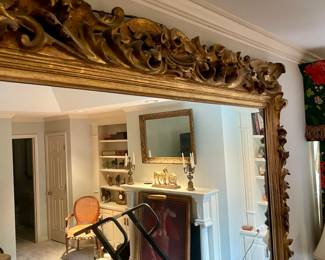 Most amazing mirror that is palace size, carved wood one of the best