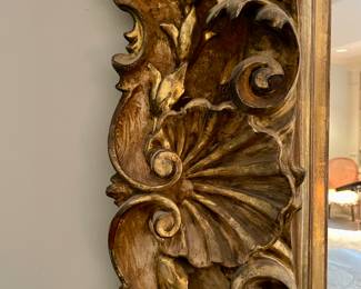 Most amazing mirror that is palace size, carved wood one of the best
