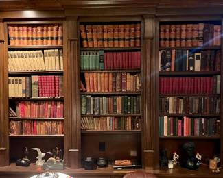 Large collection of books some are rare and unusual