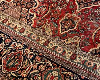 Library rug hand made