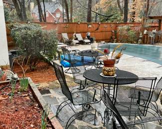 Amazing pool side furniture, outdoor items, HUGE amount of everything you need.  