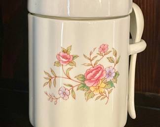 Vintage Porcelain Canister