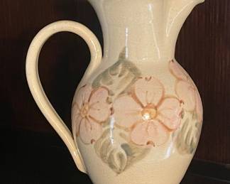 Covered Bridge Pottery Pitcher