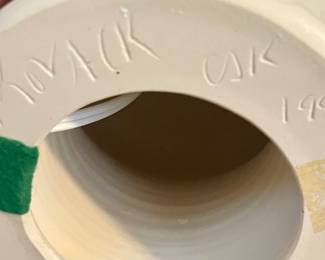 Vintage Kovack Pottery Lamp