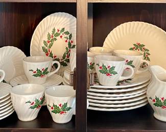 Vintage USA “Holly” Dishes
