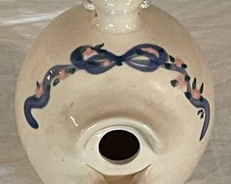 VINTAGE POTTERY BIRDHOUSE