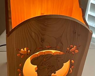 Vintage Silhouette Lamp