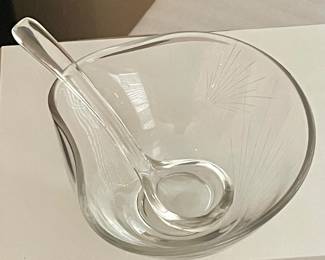 Vintage Nut Bowl w/Ladle