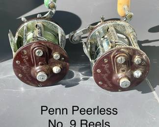 Vintage Penn Peerless No. 9 Reels