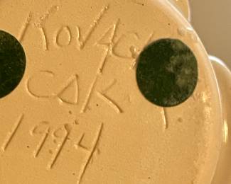 Kovack Pottery Candlestick 