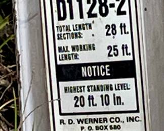 28’ Werner Extension Ladder